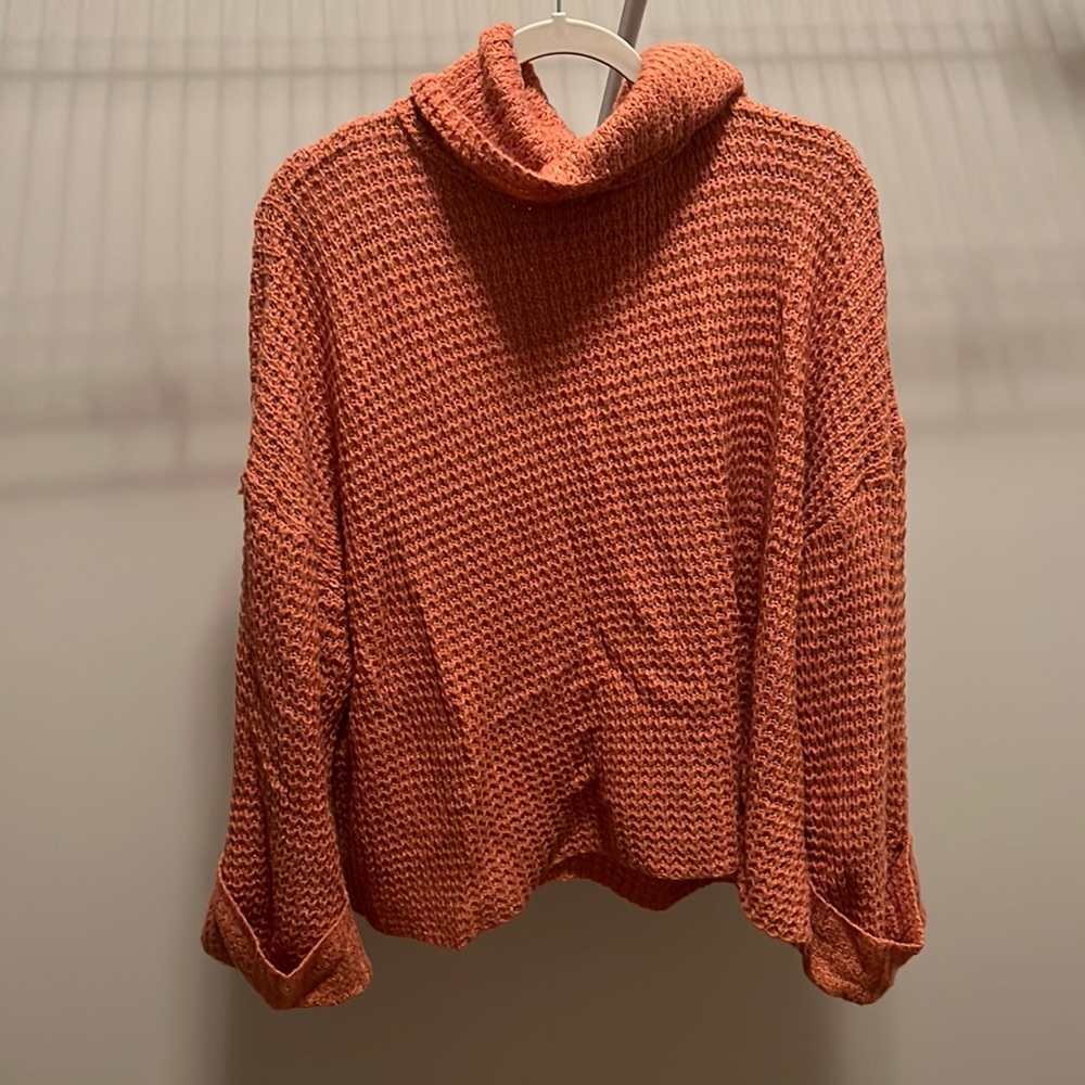Never worn shein curve cowl neck sweater